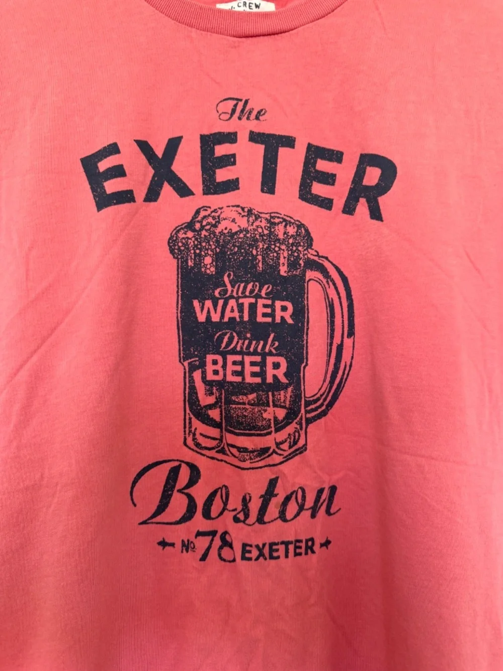J.Crew Vintage Graphics Exeter Boston Beer T-Shirt Men’s XL